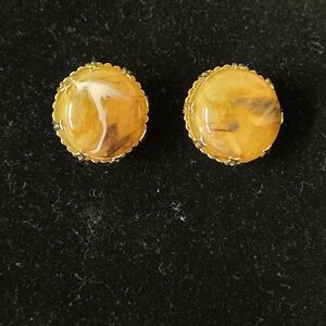 Vintage clip on earrings